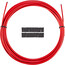 Jagwire LEX SL Gaine de câble de vitesse Avec Embouts 10m, rouge