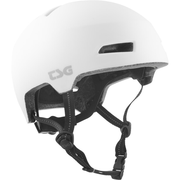 TSG Status Solid Color Helmet satin white