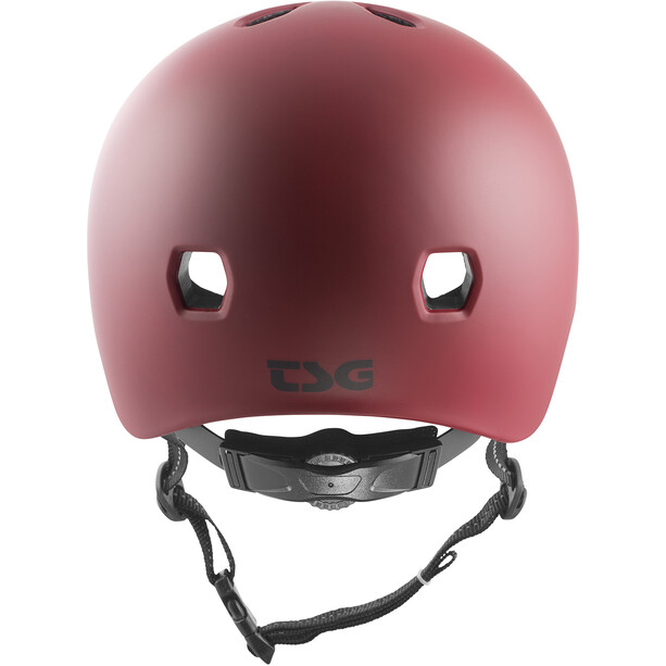 TSG Meta Solid Color Helm rot