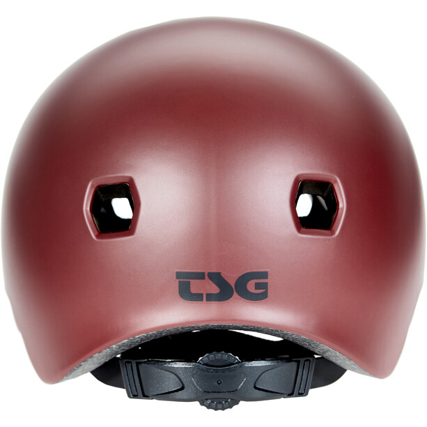 TSG Meta Solid Color Helmet satin oxblood