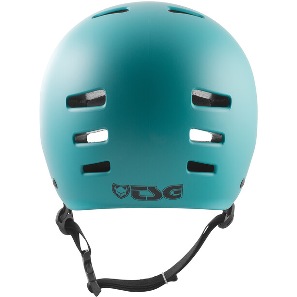 TSG Evolution Solid Color Helmet satin cauma green