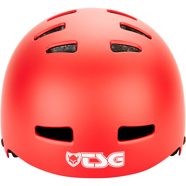 TSG Evolution Solid Color Helmet satin sonic red