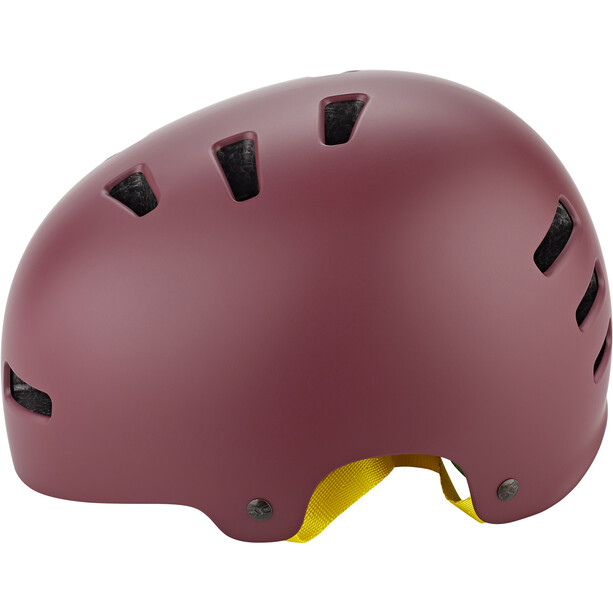 TSG Evolution Solid Color Helmet Women satin plum red