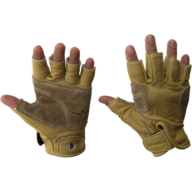 Metolius Climbing 3/4 Finger Gloves brun