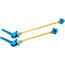 KCNC Road Grooving Quick Release 100/130mm Ti Axle blue