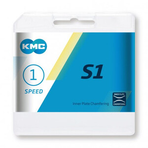 KMC S1 Bicycle Chain 1-speed ブラウン
