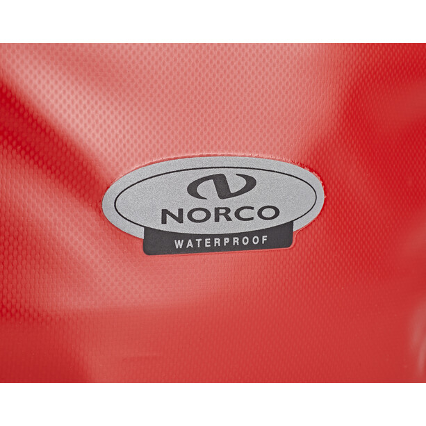Norco Arkansas Hinterradtasche rot/schwarz