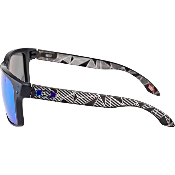 Oakley Holbrook Sunglasses Men matte black/prizmatic prizm/sapphire polarized