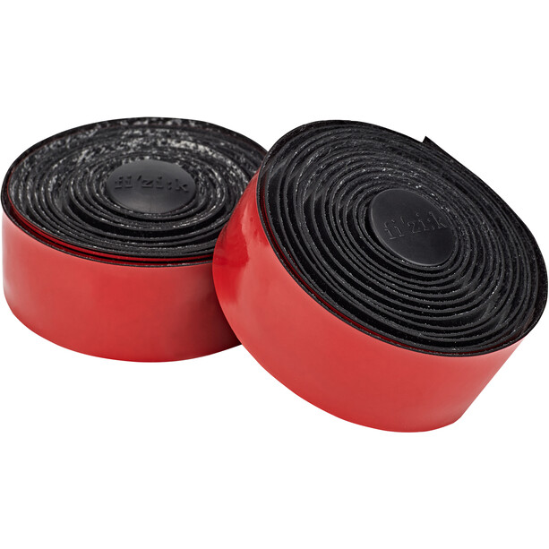 Fizik Vento Microtex Tacky Handlebar Tape 2mm svart/röd