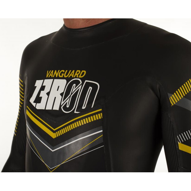 Z3R0D Vanguard Wetsuit Heren, geel/zwart