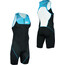 Z3R0D startTRISUIT Combinaison de triathlon Femme, noir/turquoise