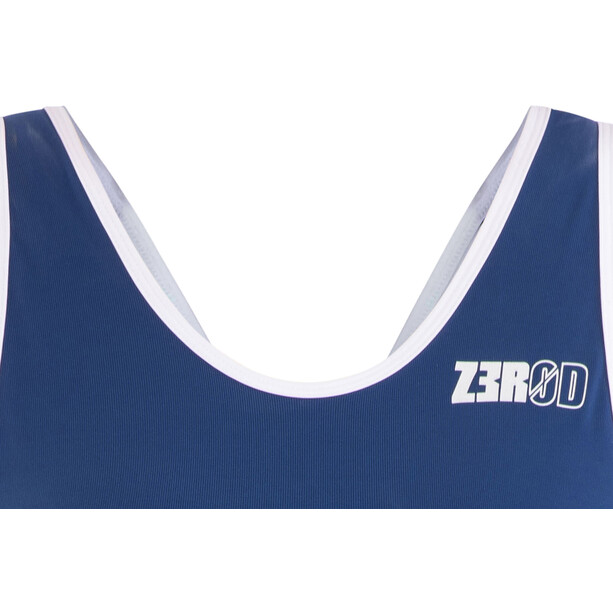 Z3R0D Racer Trisuit Women dark blue/white