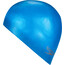 speedo Plain Moulded Bonnet de bain en silicone, bleu