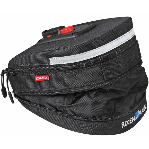 KlickFix Micro 200 Sac porte-bagages Extensible, noir