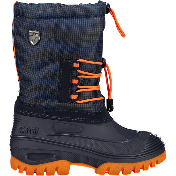 CMP Campagnolo Ahto WP Snow Boots Kids black blue/orange fluo