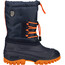 CMP Campagnolo Ahto WP Snow Boots Kids black blue/orange fluo
