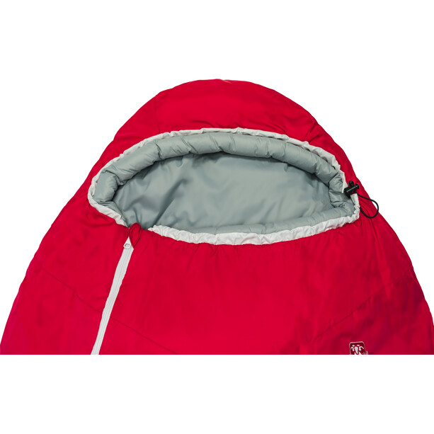 Grüezi-Bag Biopod Wool Zero Slaapzak Regular, rood