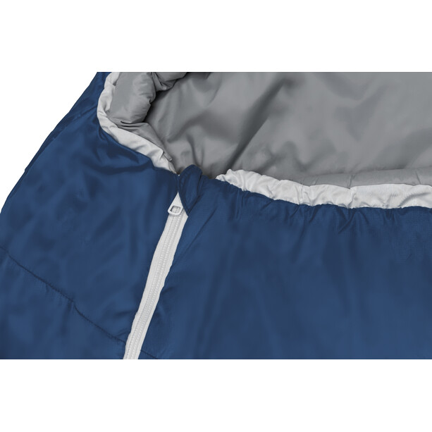 Grüezi-Bag Biopod Wool Zero Slaapzak Regular, blauw