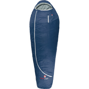Grüezi-Bag Biopod Wool Zero Saco de Dormir Normal, azul azul