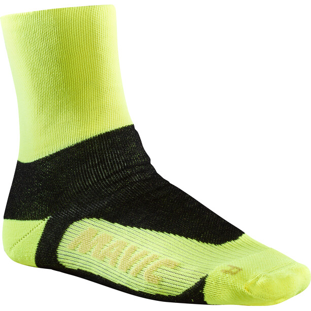 Mavic Essential Thermo+ Socken gelb/schwarz