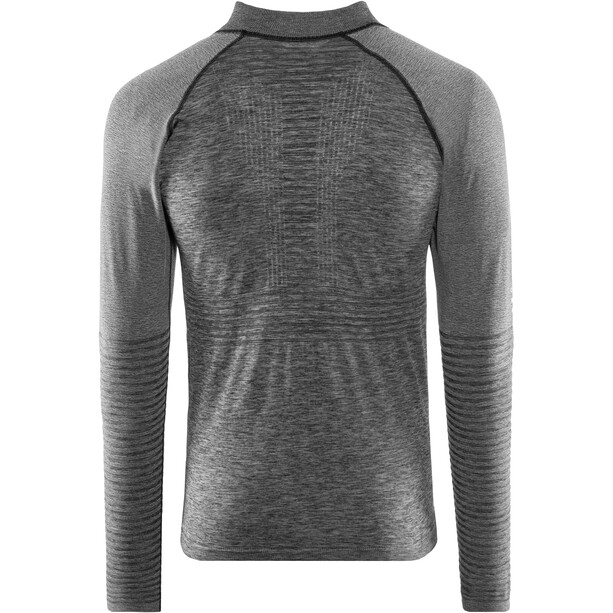 Compressport Seamless Sweatshirt mit RV grau