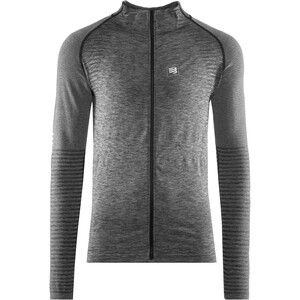 Compressport Seamless Sweatshirt med lynlås, grå grå