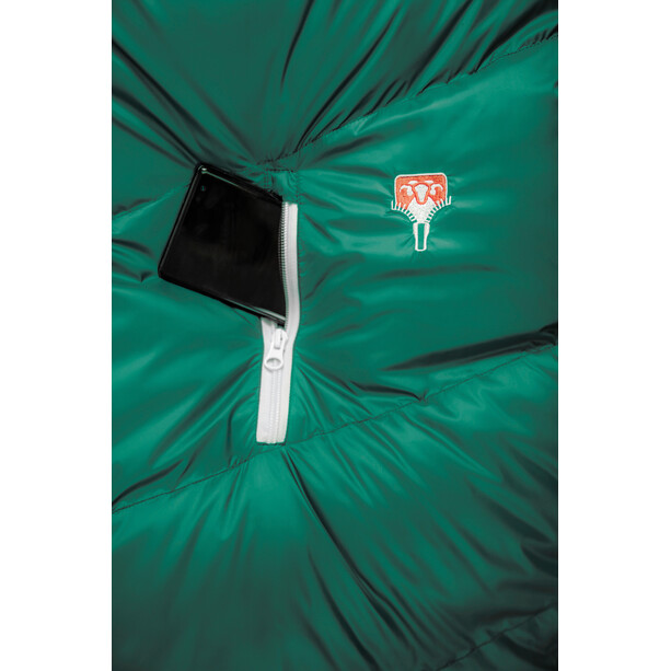 Grüezi-Bag Biopod DownWool Subzero 185 Sleeping Bag pine green