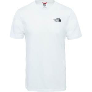 The North Face Simple Dome Camiseta Manga Corta Hombre, blanco blanco