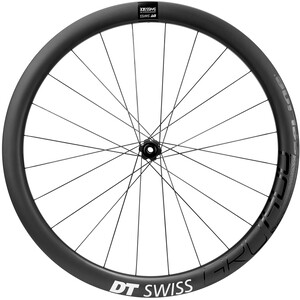 DT Swiss GRC 1400 Spline Etupyörä 27,5" Disc Hiilikuitu Centerlock, musta musta