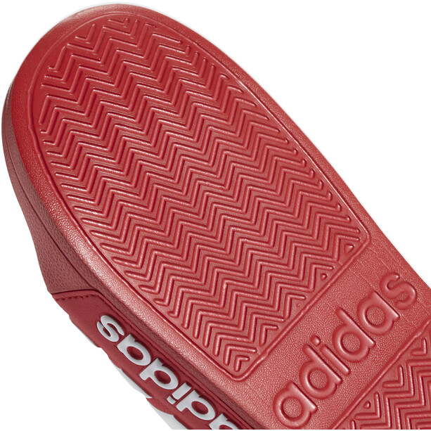 adidas Adilette Shower klapki Mężczyźni, czerwony/biały