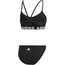 adidas BW Branded Bikini Damen schwarz