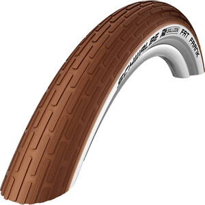 SCHWALBE Fat Frank Clincher Tyre 26x2.35" Active, brązowy brązowy