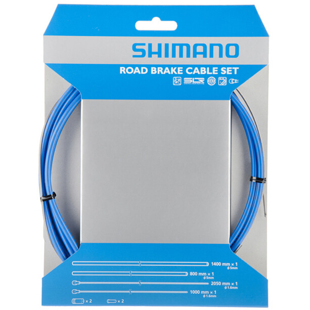 Shimano Road SIL-TEC Bremszugset blau