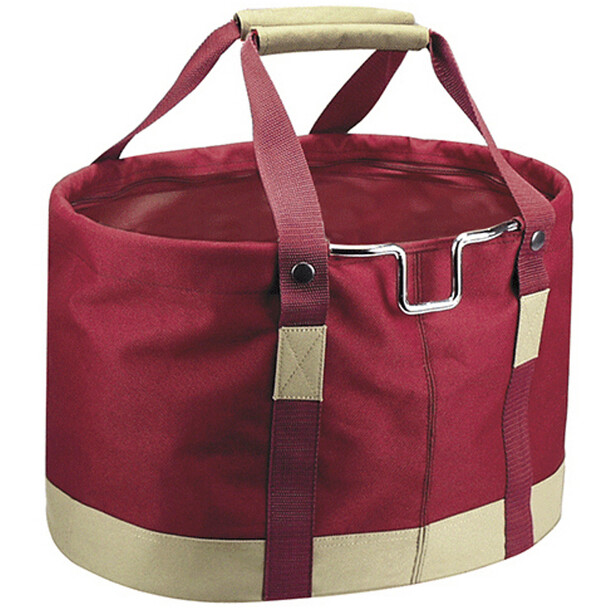 KlickFix Shopper Comfort Torba na bagażnik, niebieski/czerwony