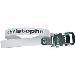 Zefal Christophe 516 Pedal Straps Leather white