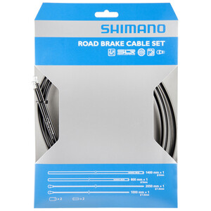 Shimano Road SIL-TEC Bremsekabelsett Svart Svart