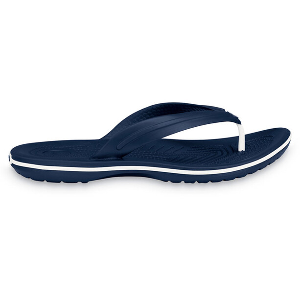 Crocs Crocband Flache Sandalen blau