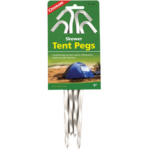 Coghlans Piquets de tente Aluminium torsadé 