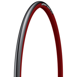 Michelin Dynamic Sport Cubierta con Tacos 23-622, rojo/negro rojo/negro
